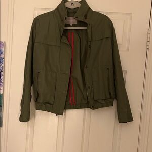 Olive green jacket